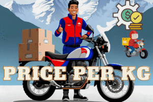 nepal to japan courier price per kg