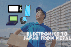 sending electronics to japan from nepal